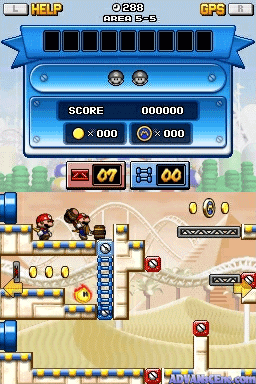 Mario vs. Donkey Kong Mini-Land Mayhem screenshot 3 for Nintendo DS